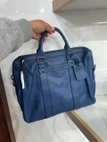 LONGCHAMP 3D DOCUMENT BAG WITH LONG STRAP - BLUE - L2101770169 / 40 X 30 X 7 CM