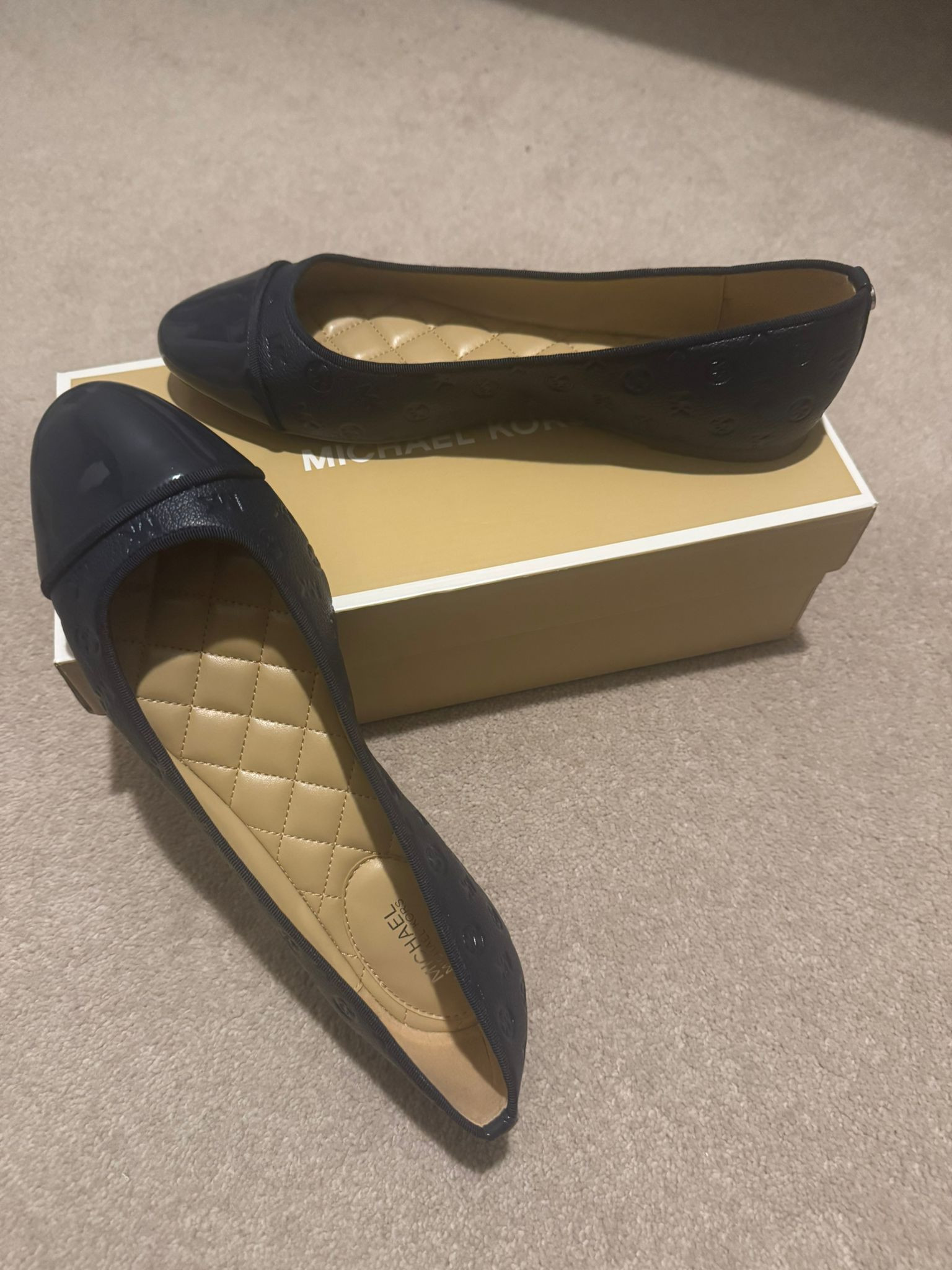 Michael Kors Arielle Ballet - 49R6ARFP1L / NAVY - US 9 / UK 6