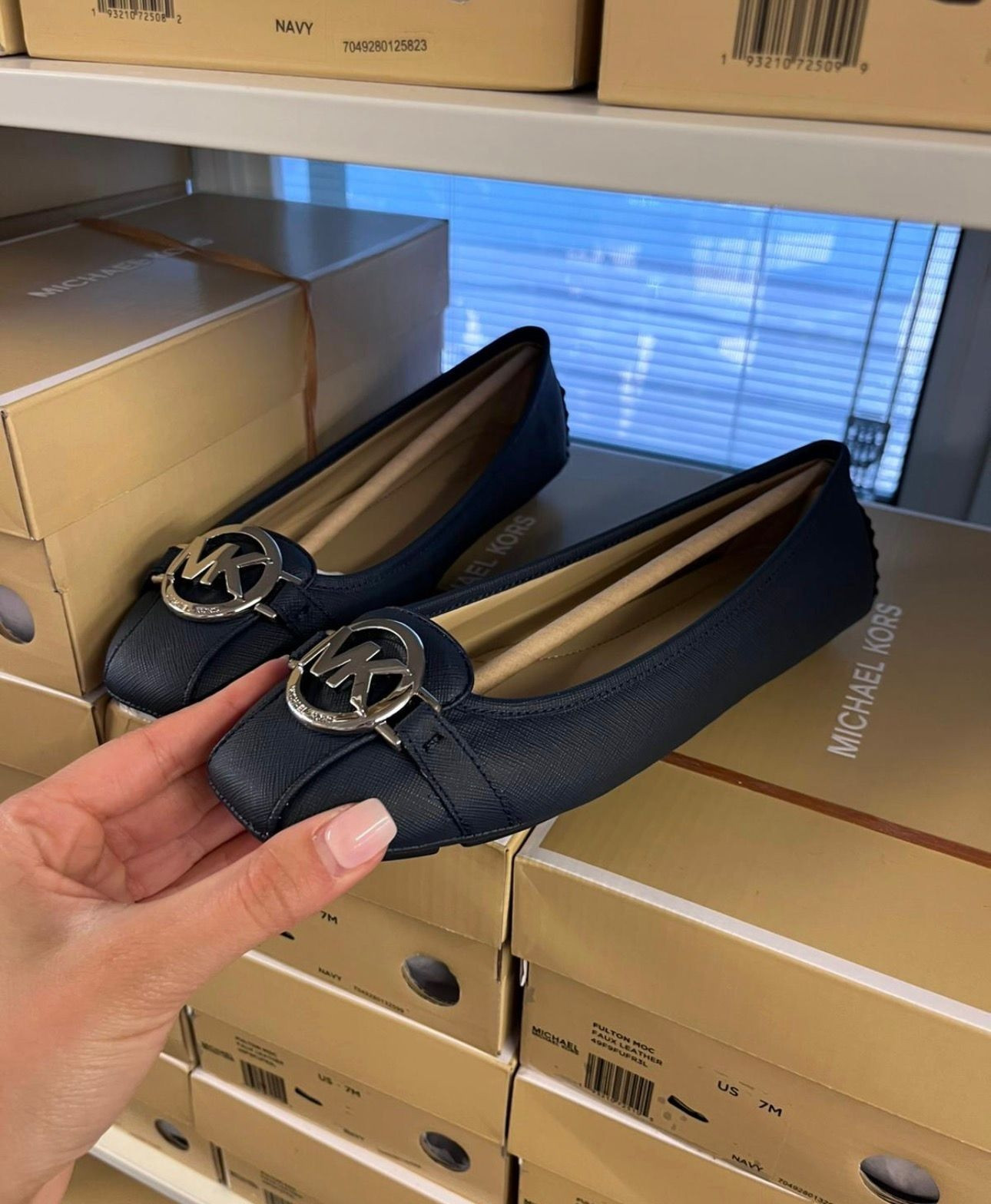 Michael Kors Fulton Shoe - Navy - 49F9FUFR3L / US 7.5