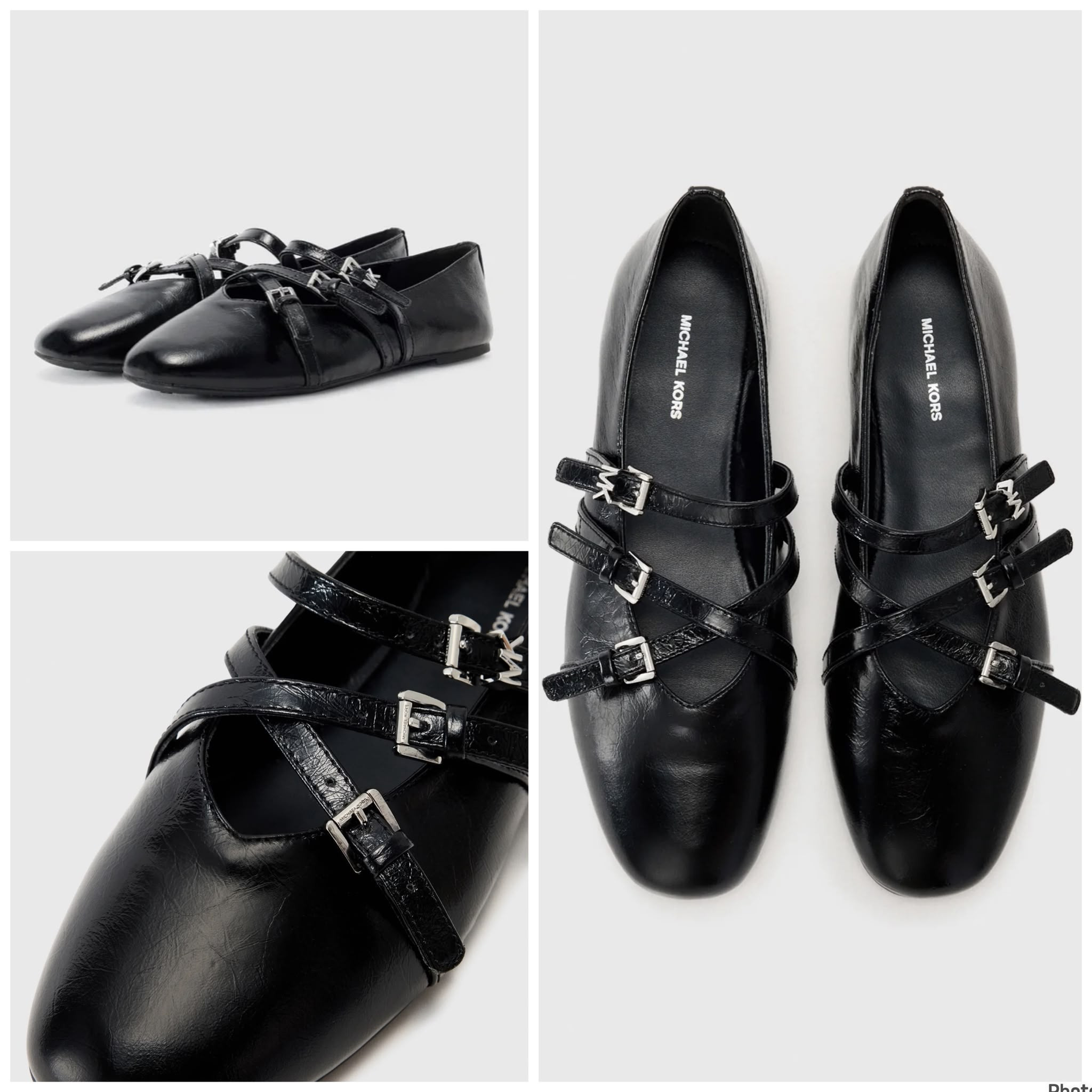 Michael Kors Indy Flex Ballet 40T5IDFP1L Black - UK6 / US9