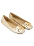 MICHAEL KORS FULTON BALLET - PALE GOLD - 49F5FUFR1M / UK 6