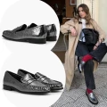 Michael Kors Carlson Loafer Met Crush Gunmetal 40F4CSFP1M - UK6 / US9