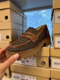 Michael Kors Holland Lug Loafer - 49F4HLFP1B / Brown - UK6 / US9