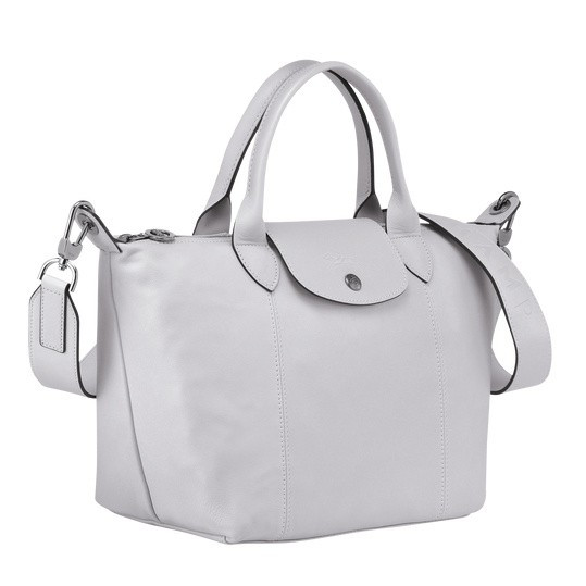 Longchamp Li Ciur - Grey / L1512757263 - Small With Long Strap