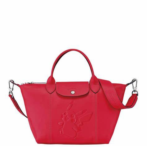 Longchamp Li Ciur Pokemon With Long Strap - Red - Small / L1512HUY548