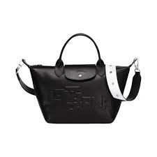 Longchamp Li Ciur - Black L1512712001 - Small With Long Strap