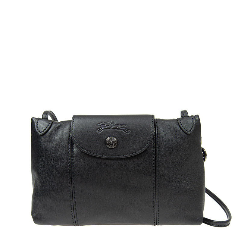 Longchamp Li Ciur Crossbody - Black - Small