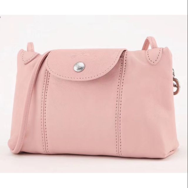 Longchamp Li Ciur Crossbody - Blush Pink - Small