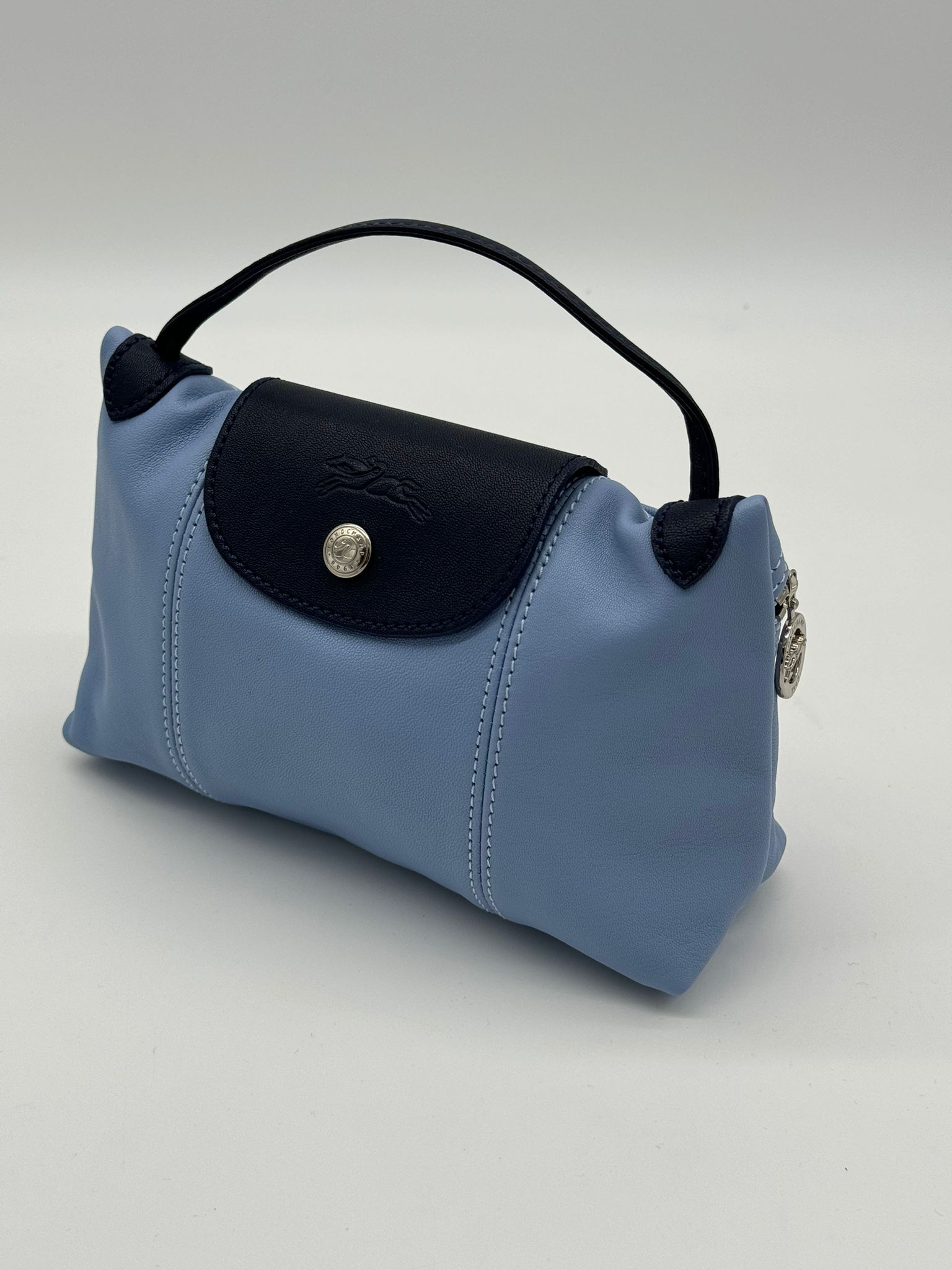 LONGCHAMP LI CIUR - LAVANDER / NAVY - L1061937FSD65 / 23 X 15 X 7