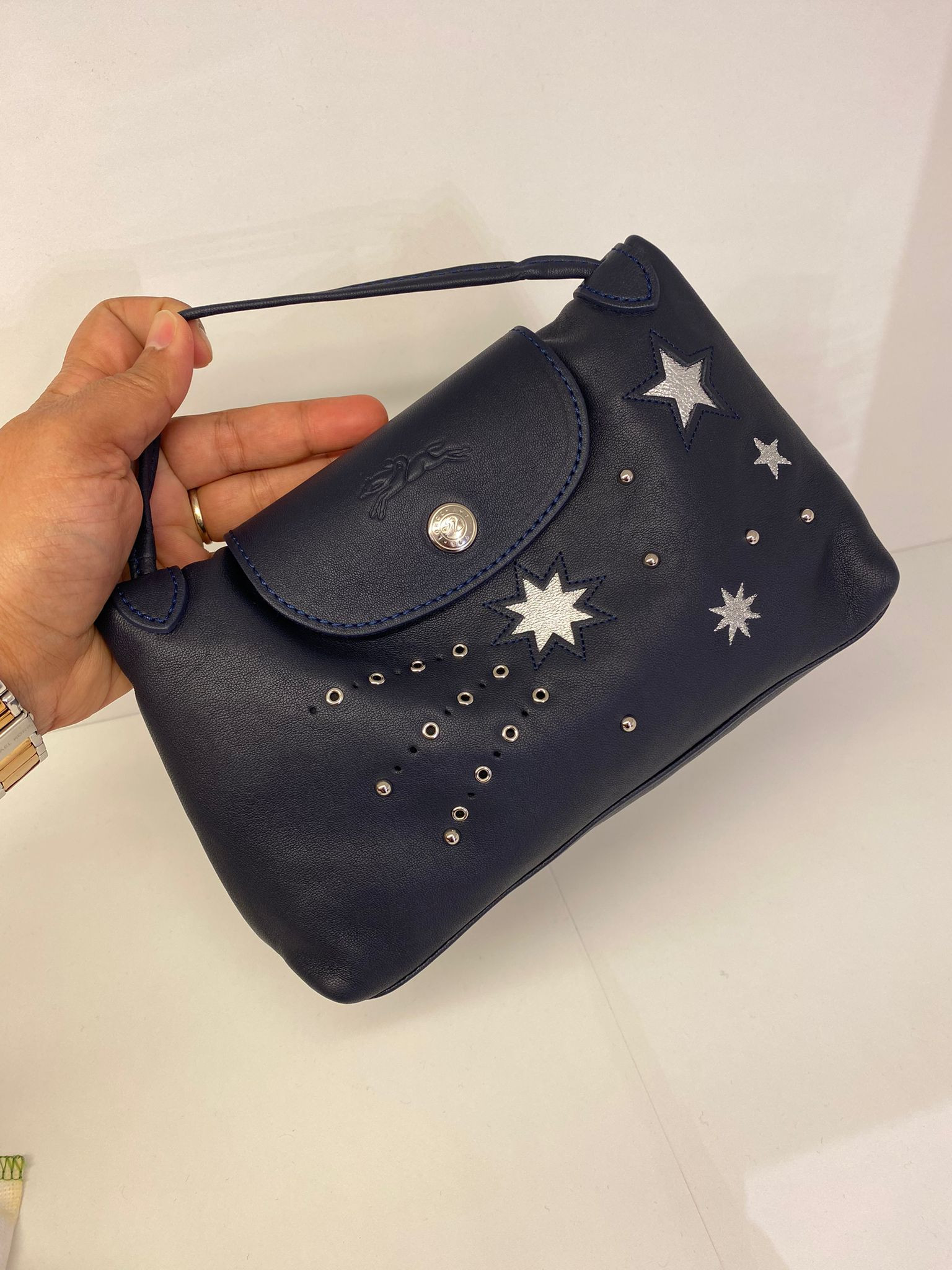 Longchamp Li Ciur Crossbody - Navy - L1061874FS556