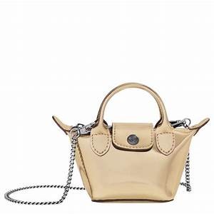 Longchamp Li Ciur - Pale Gold - Nano 10099HTE624