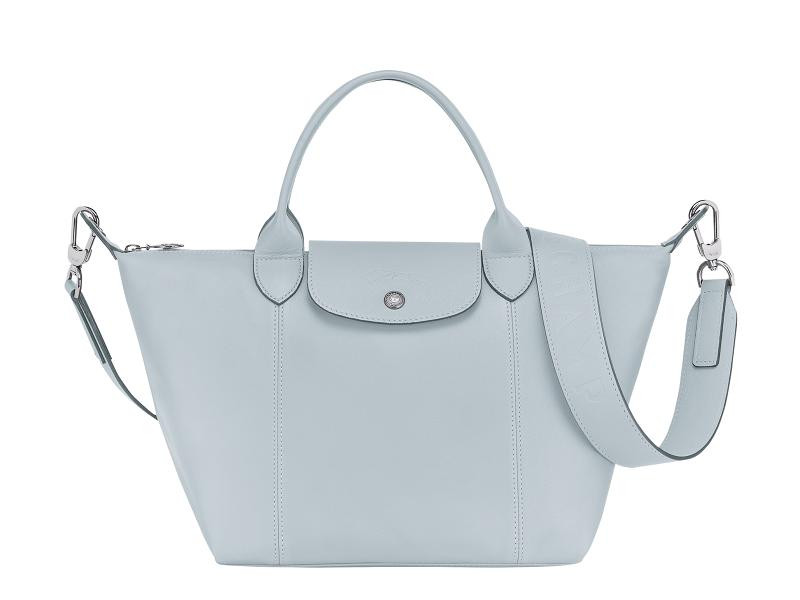 Longchamp Li Ciur - L15127570B028 / Sky Blue - Small With Long Strap