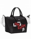 Longchamp Li Ciur - LGP Black - Medium With Long Strap L1515755001