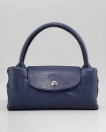 Longchamp Li Ciur - Navy - Small With Long Strap L1512737556