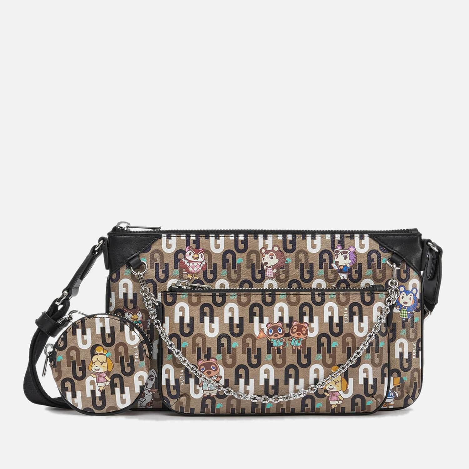 Sac Main Furla 12x19x4cm Sac Bandoulière Furla Tessuto Paillettes | Camelia Vertical Noir | Sac Main élégant Furla Camelia Paillettes Noir Sac Main Furla 12x19x4cm Sac Bandoulière Furla Tessuto Paillettes | Camelia Vertical Noir | Sac Main élégant Furla Camelia Paillettes Noir