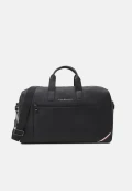 TOMMY HILFIGER CENTRAL DUFFLE UNISEX WEEKEND BAG - BLACK