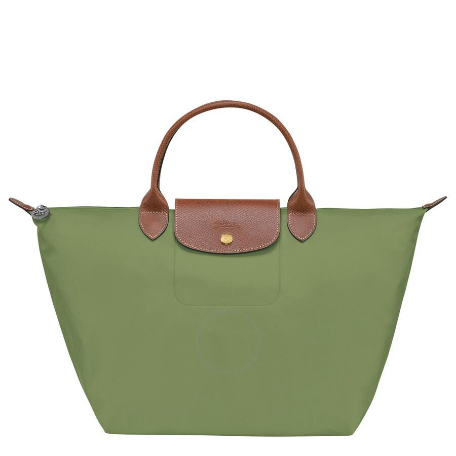 Longchamp Li Pliage Classic - L1623089P77 / Lichen - Medium Short Handle