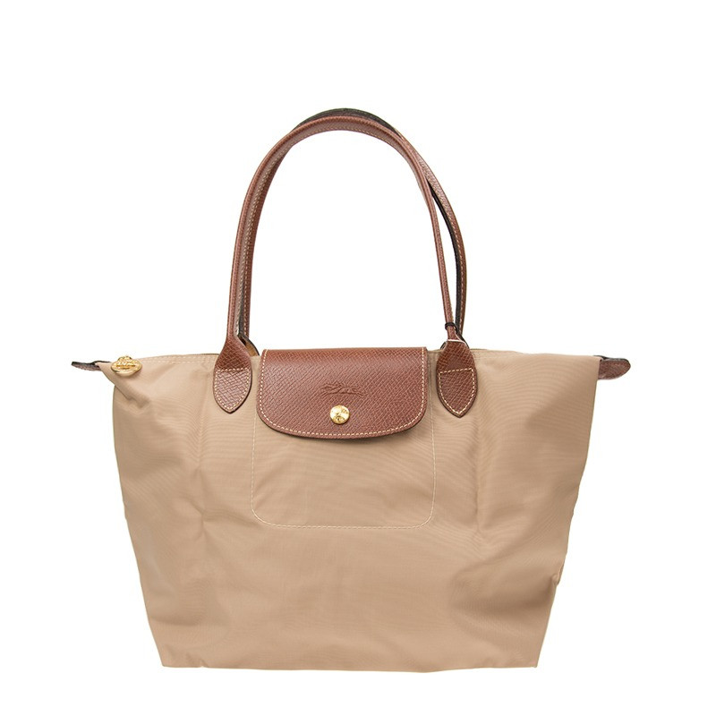 Longchamp Li Pliage Classic - Brown - Small Long Handle L2605089841