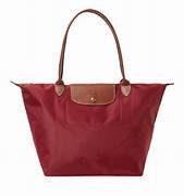 Longchamp Li Pliage Classic - Garnet red - L18990890BC87/Large Long Handle