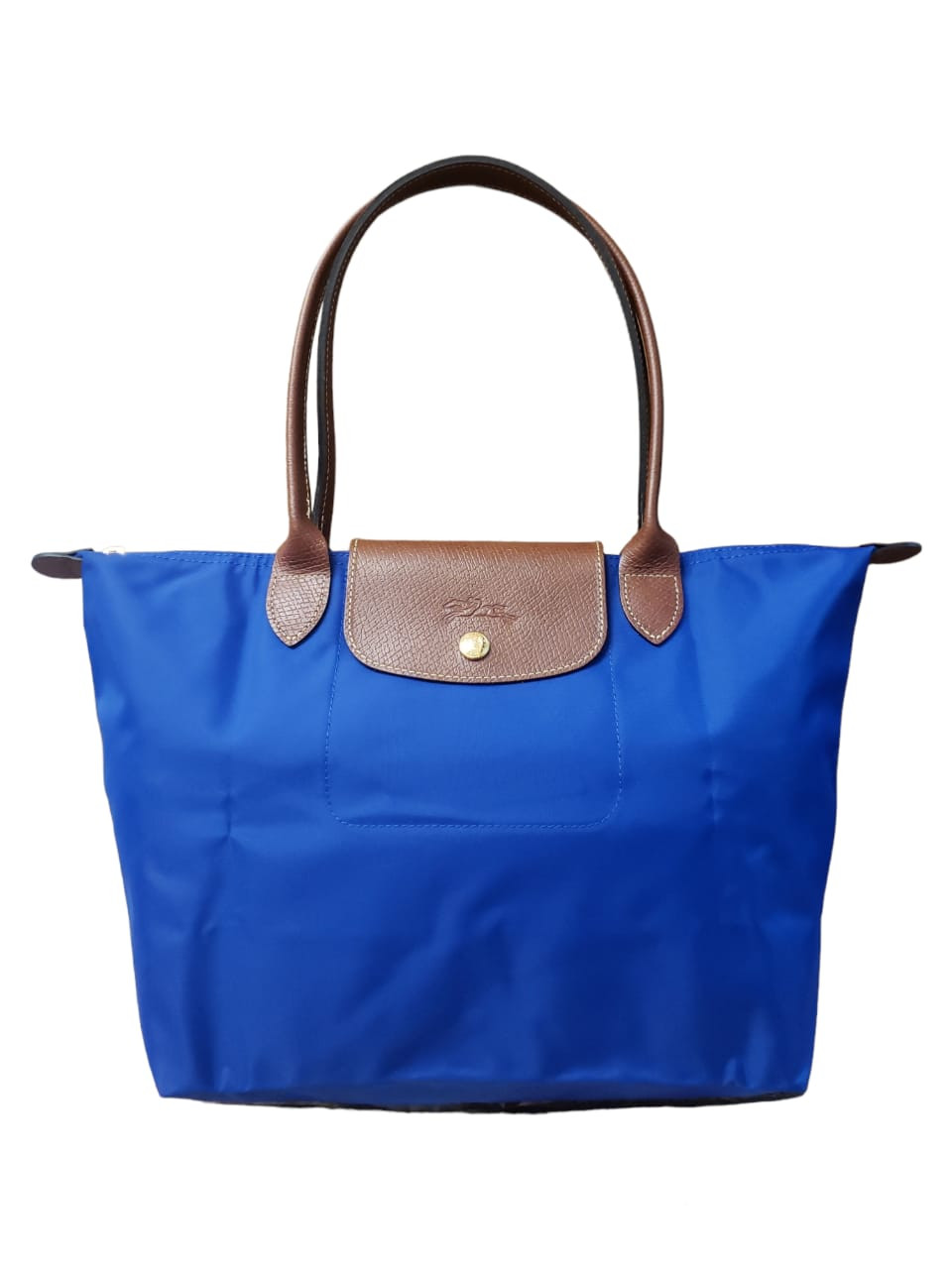 Longchamp Li Pliage Classic - Royal Blue  2605089127 - Small Long Handle