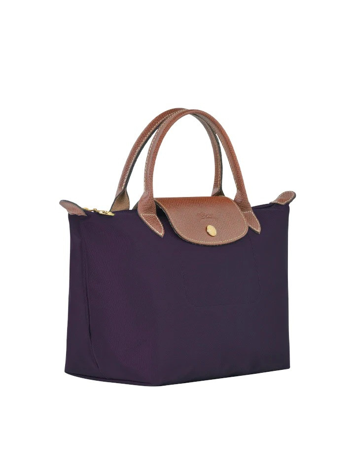 Longchamp Li Pliage Classic - Bilberry - Small Short Handle L1621089645