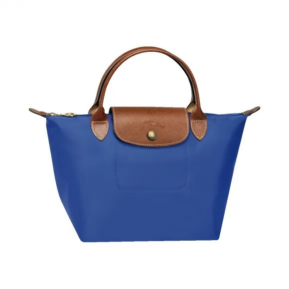 Longchamp Li Pliage Classic - Blue - Small Short Handle 1621089127