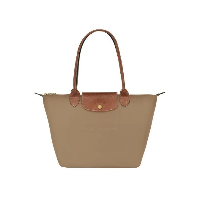 Longchamp Li Pliage Classic - Desert - L2605089OB526 / Medium Long Handle