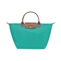 Longchamp Li Pliage Classic - L1623089P70 / Turquoise - Medium Short Handle