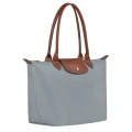Longchamp Li Pliage Classic - L1899089P80 / Steel - Large Long Handle