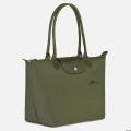 Longchamp Li Pliage  - Forest - L2605919479 / Medium Long Handle