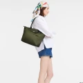 Longchamp Li Pliage  - Forest - L2605919479 / Medium Long Handle