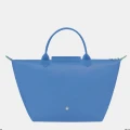Longchamp Li Pliage Green Collection - L1623919P82 / Cornflower - Medium Short Handle