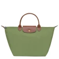 Longchamp Li Pliage Classic - L1623089P77 / Lichen - Medium Short Handle