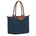 Longchamp Li Pliage Classic - Navy - Medium Long Handle L2605089P68