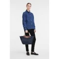 Longchamp Li Pliage Classic - Navy - Medium Long Handle L2605089P68