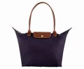 Longchamp Li Pliage Classic - Bilberry - L2605089CT645 / Small Long Handle