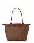 Longchamp Li Pliage Classic - Khaki - Large Long Handle L1899089A23