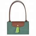 Longchamp Li Pliage Classic - Cypress - L2605089139 / Small Long Handle