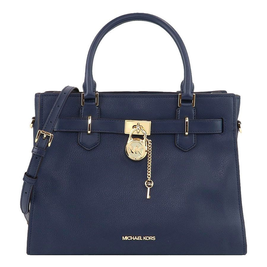 AzuraMart Michael Kors Hamilton Navy 35T1GHMS2L Medium