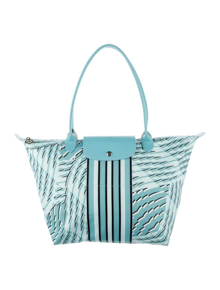 Longchamp Neo Tote L1899660464 - Pastel Blue - Large Long Handle