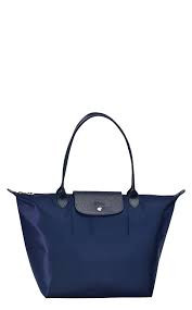 Longchamp Neo Tote L2605578OB556 - Navy - Small Long Handle