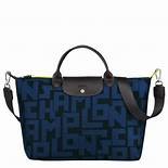 Longchamp Neo LGP - Black / Navy - Travel Large With Long Strap L1630413H05