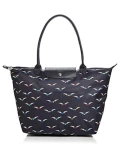 Longchamp Neo Tote L1899663006 - Blue Multi - Large Long Handle