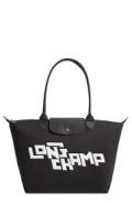 Longchamp Neo Tote L1899438067 - Black - Large Long Handle