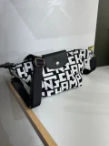 LONGCHAMP NEO LGP CROSSBODY - BLACK/WHITE - 10212412067/ 30 X 14 X 10 CM