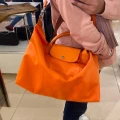 Longchamp Neo - Orange - Large With Adjustable Strap / L1630598317