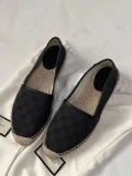 GUCCI Espadrille - Canvas Black - Eur 37