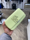 Karl Lagerfeld K/K Block Logo Crossbody - Daiquiri Green - 23UW3020 / 19 X 12 X 5.5 CM