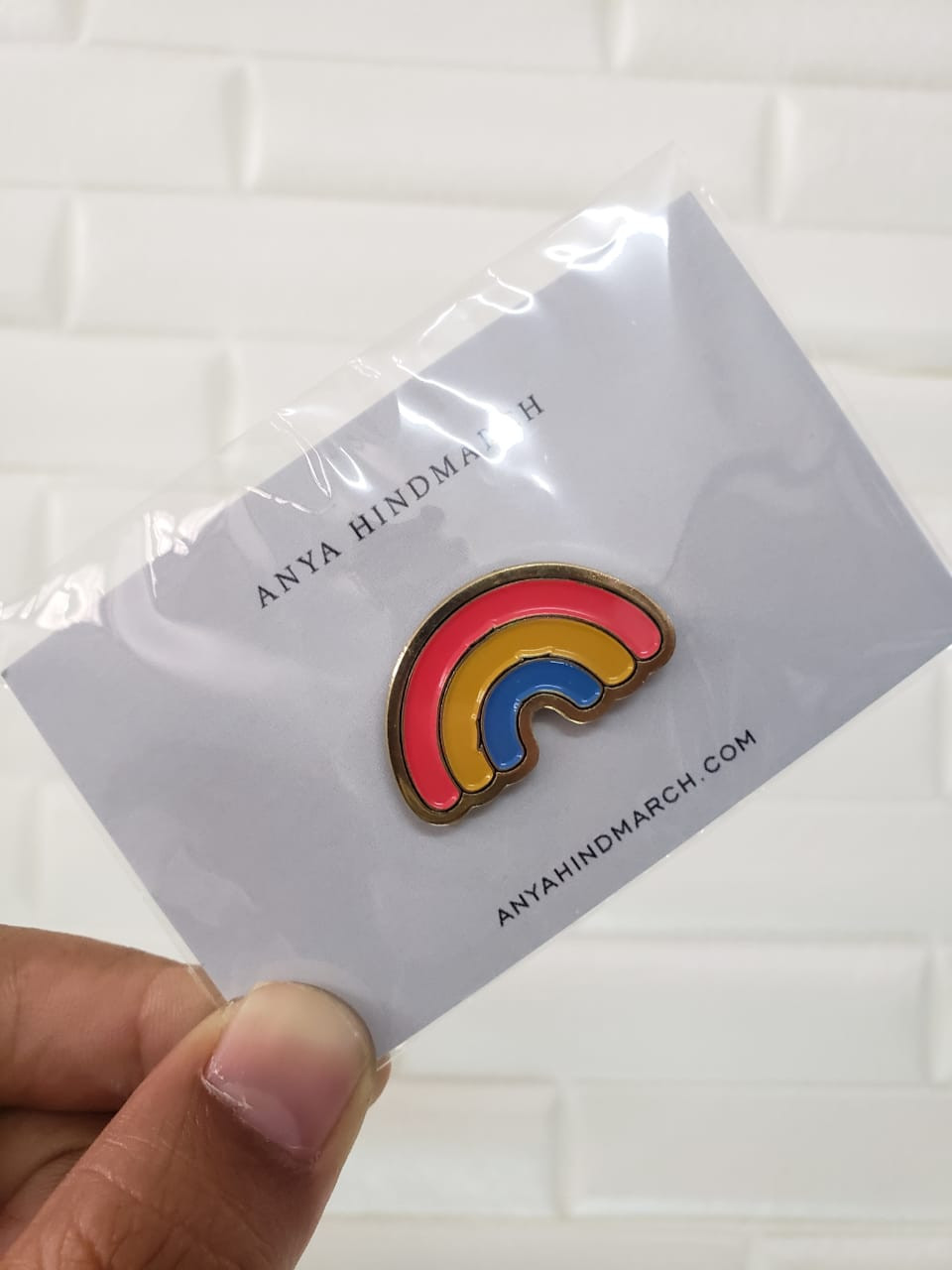 Anya Hindmarch Pin - Rainbow - One Size