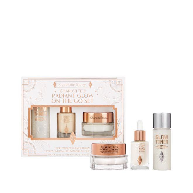 Charlotte Tilbury Radiant Glow On The Go Set - N/A - 30 ML / 8 ML / 15 ML